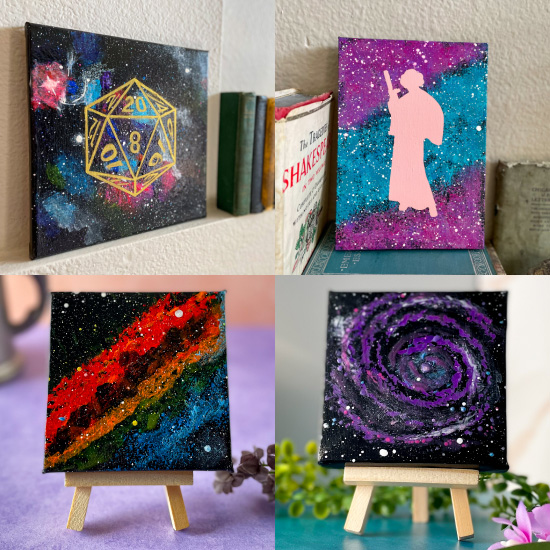 Vixen Vision Design Paintings Collection