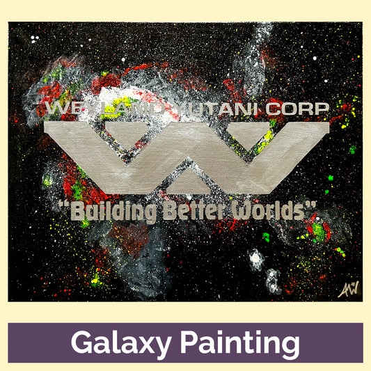 Weyland Yutani Reticuli 16x20 Original Painting