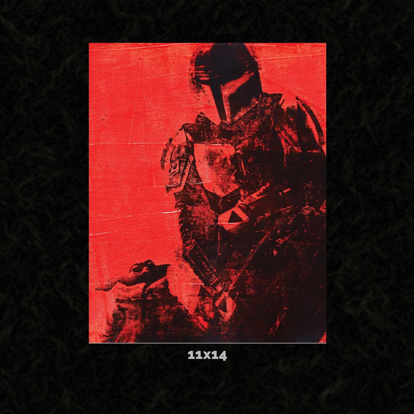 Father and Son 11x14 Art Poster