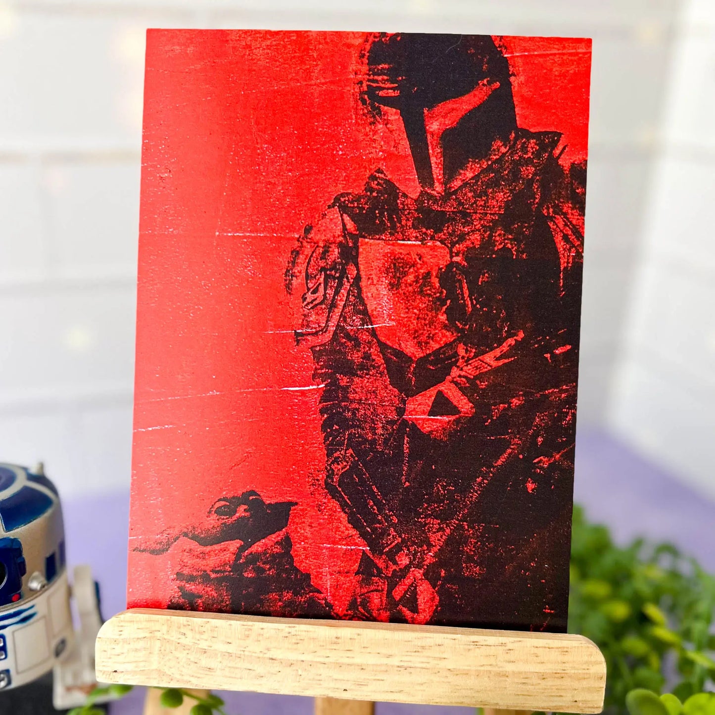 Father and Son 5x7 Art Card