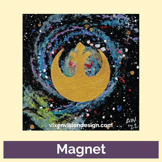 Gold Rebel M51 Magnet