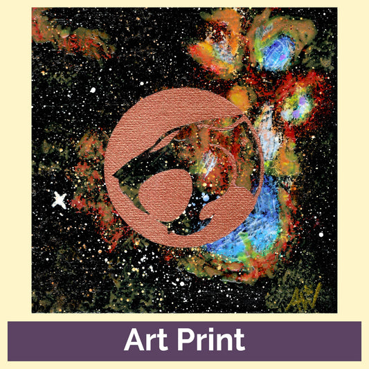 Thunder Cats Paw Nebula - 8x8 Art Print