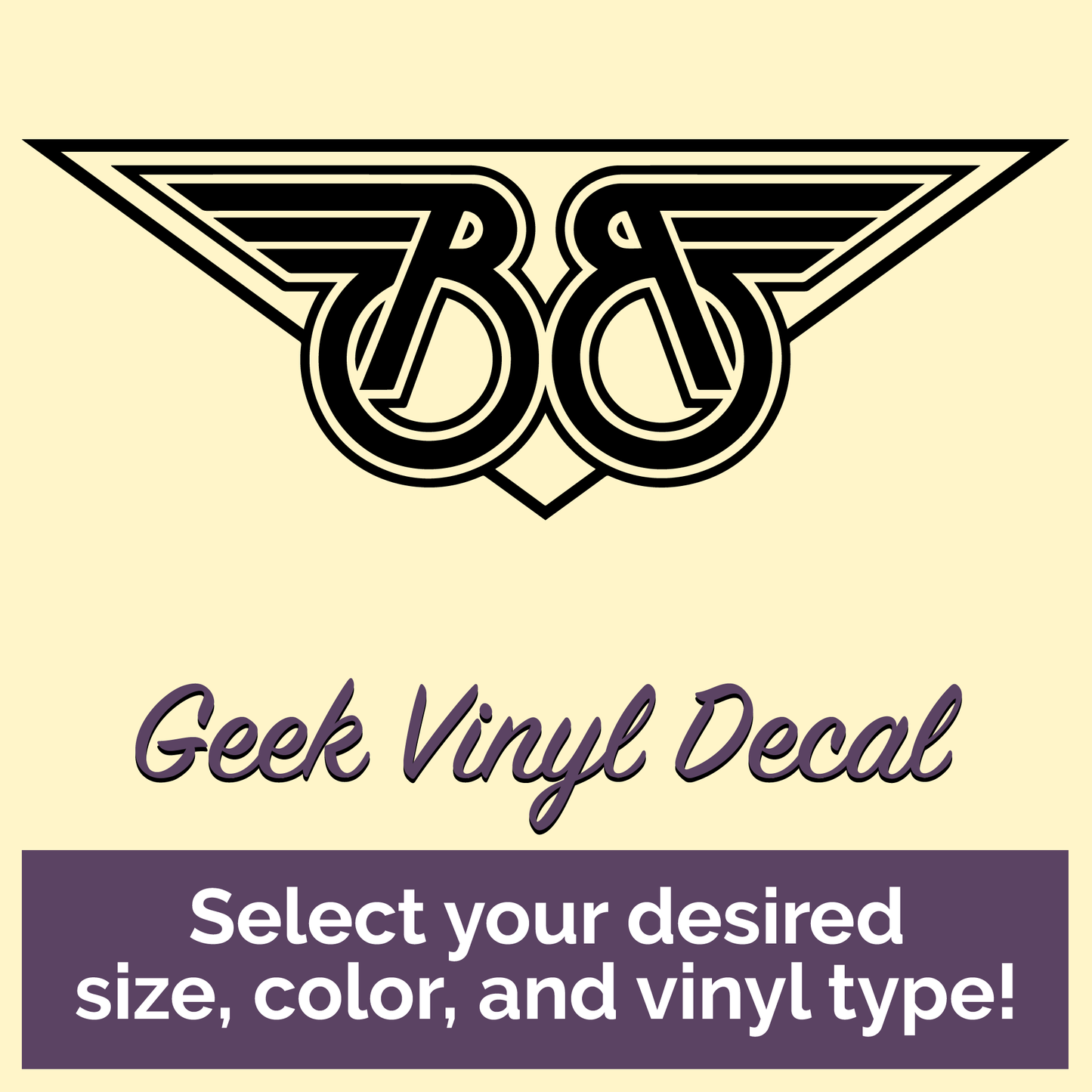 Buckaroo Banzai Geek Vinyl Decal