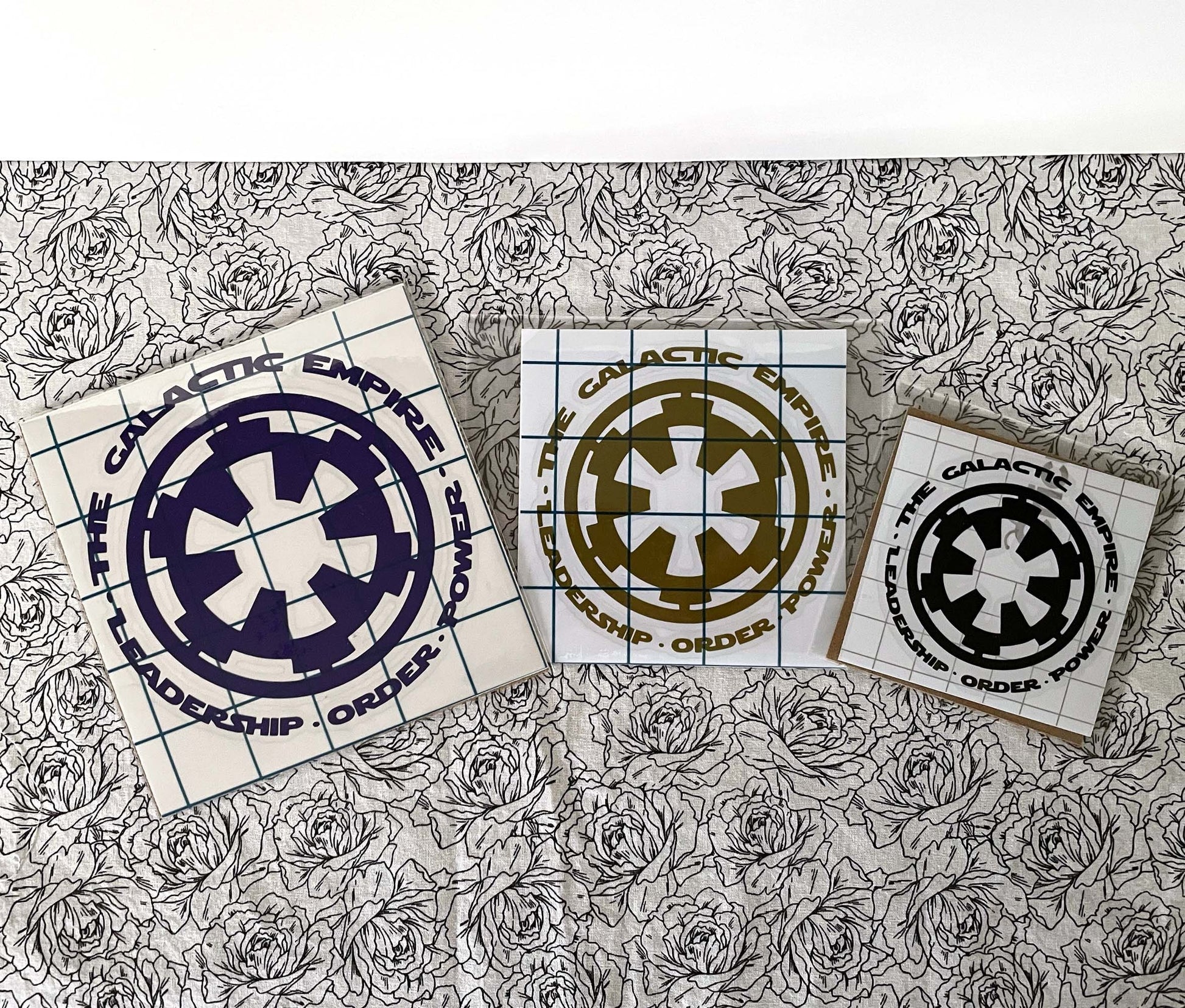 The Galactic Empire - Leadership - Order - Power Geek Vinyl Decal