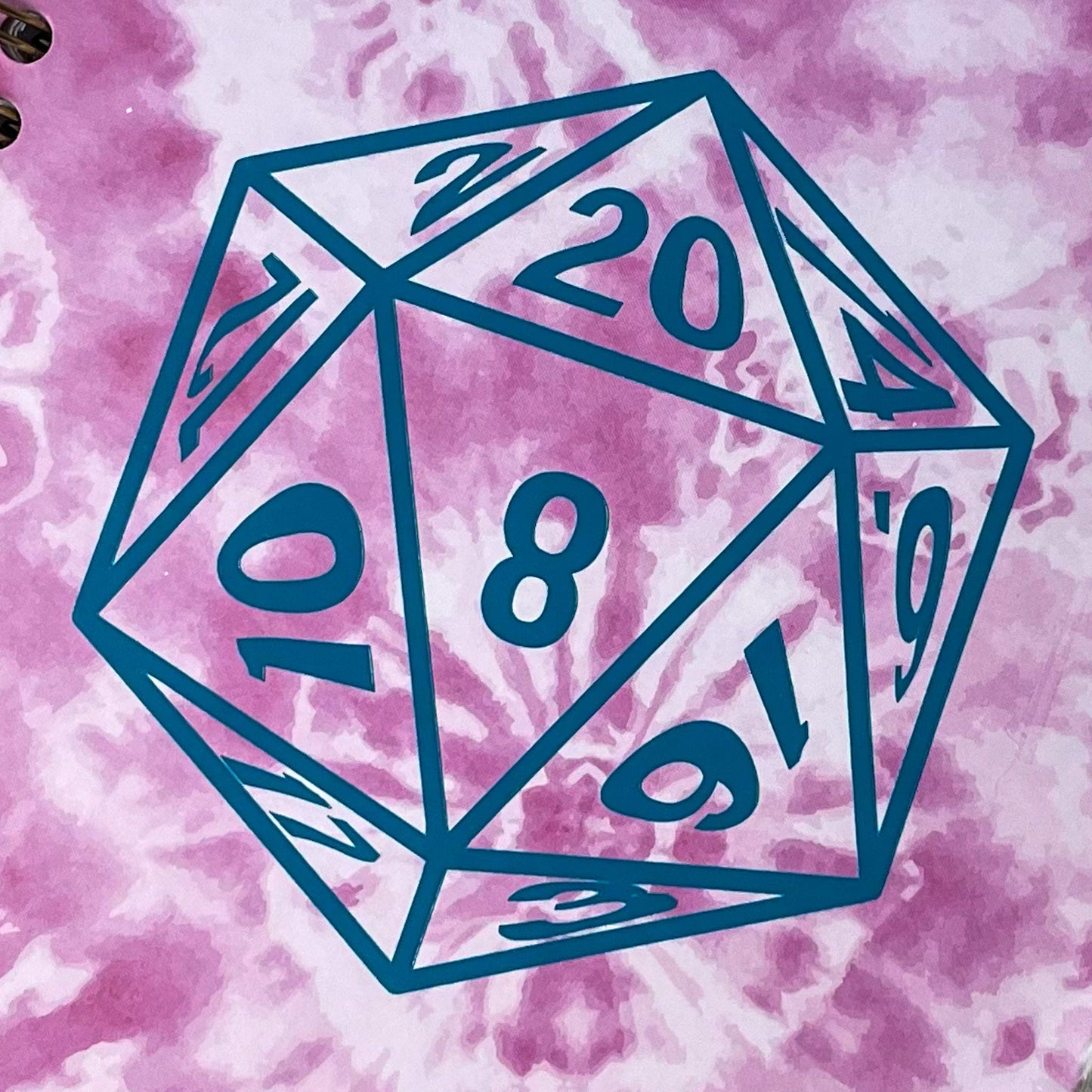 D20 Role-Playing Die Geek Vinyl Decal example
