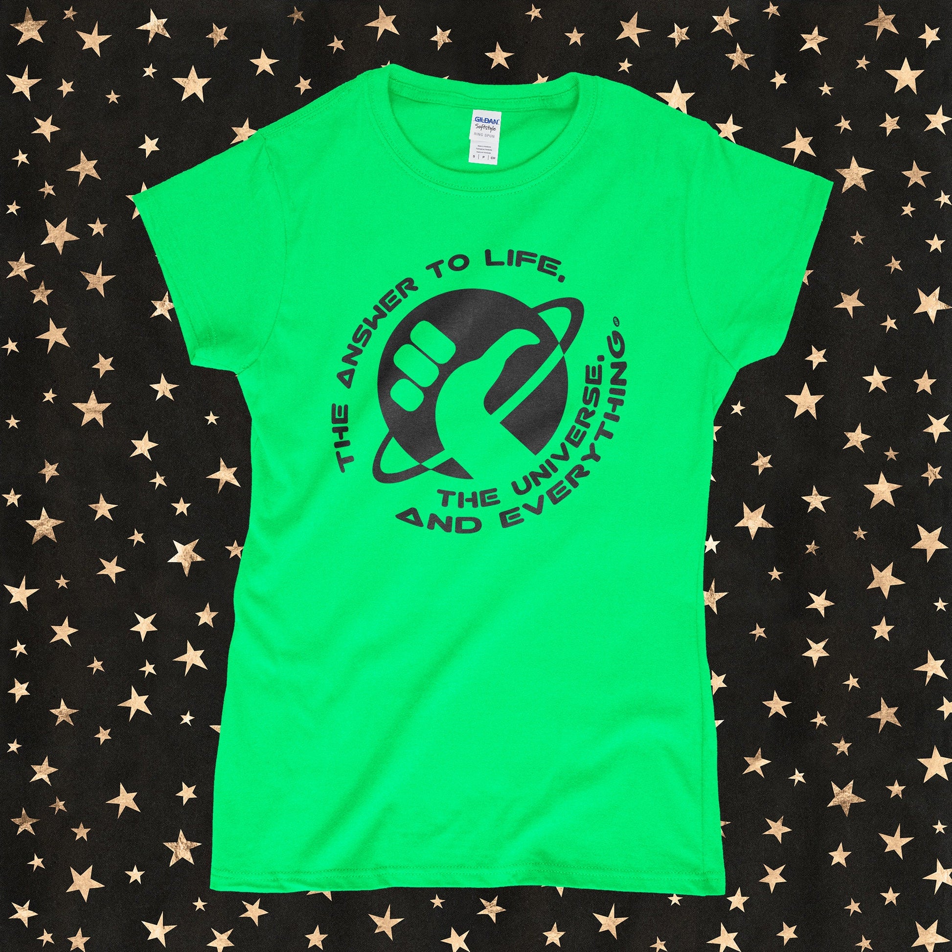 The Answer to Life, the Universe, and Everything Hitchhikers Guide to the Galaxy Iron-On Heat Transfer Vinyl - Decal Only