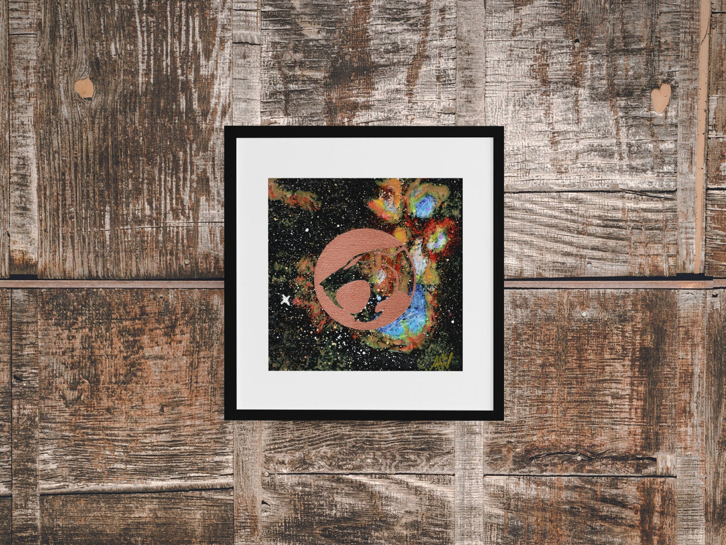Thunder Cats Paw Nebula - 8x8 Art Print