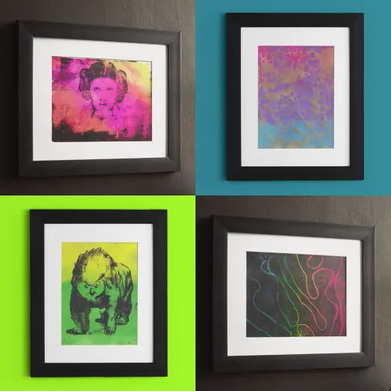 Gel Plate Prints