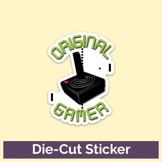 Original Gamer 3" Die-Cut Vinyl Sticker